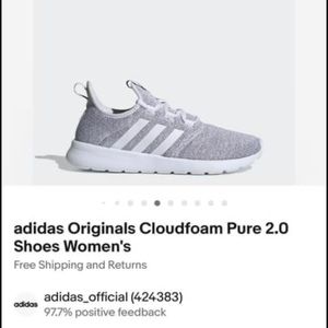 New Never worn Adidas Cloudfoam Pure 2.0